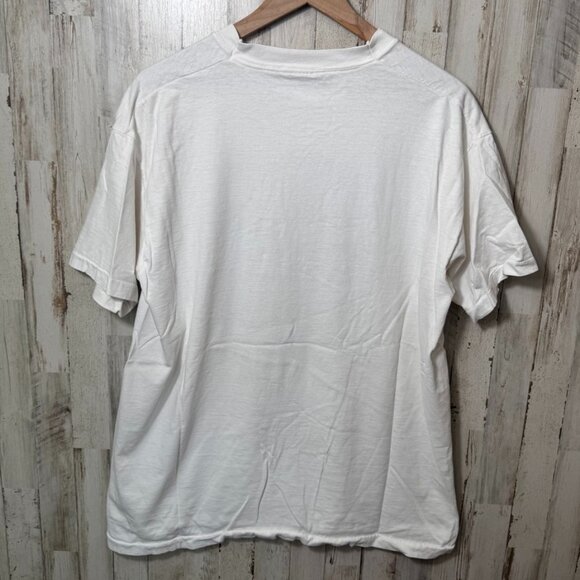 Vintage 90s Thailand Spell Out Single Stitch T‎ Shirt Mens Size XL - Picture 5 of 6